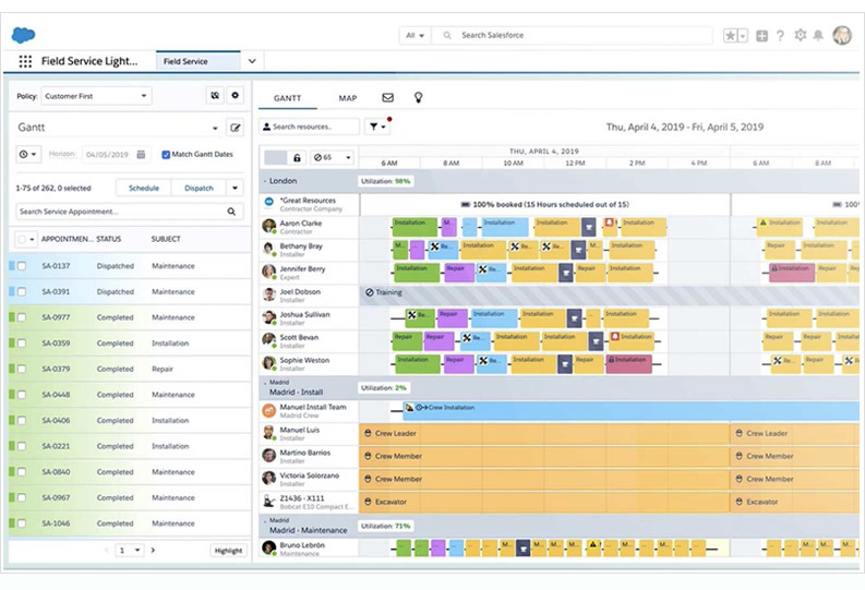 Salesforce Field Service 